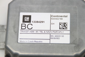  GPS control unit 