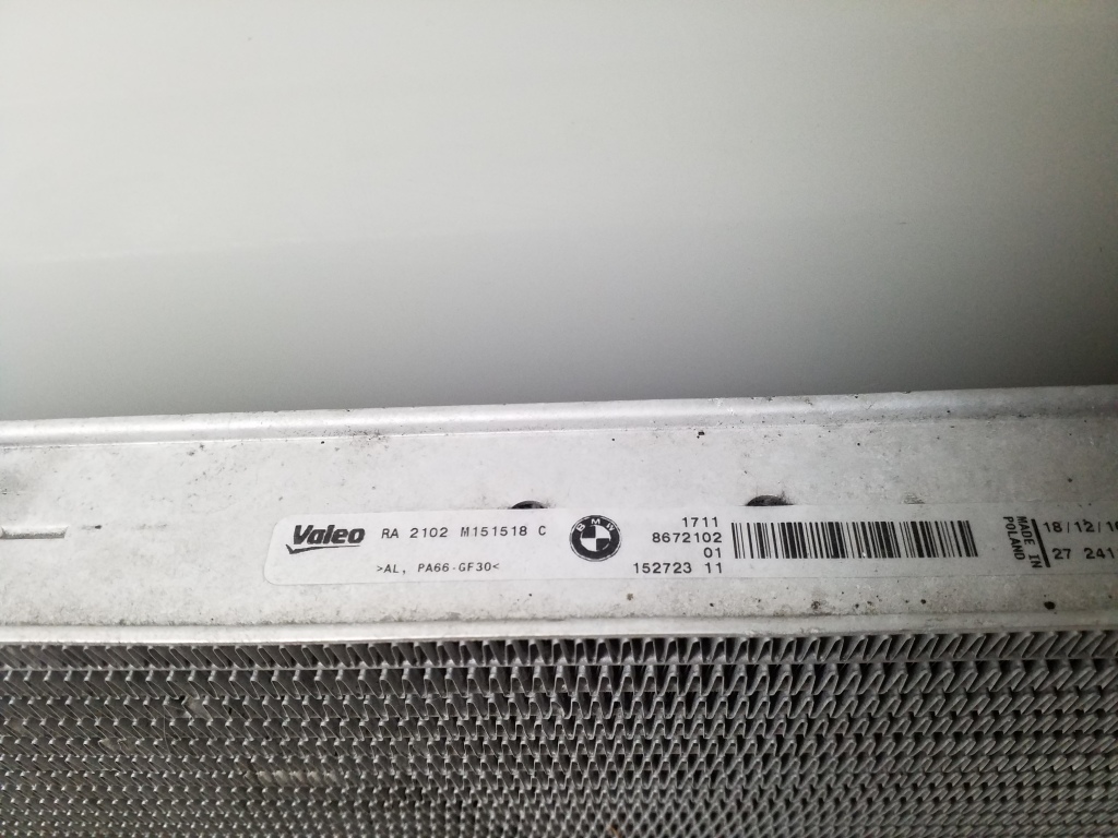 BMW 2 Series Active Tourer F45 (2014-2018) Air Con radiator 8672102 24953323