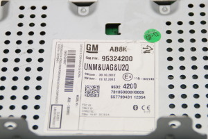 Opel Mokka (2012–2020) DVD-Player 95324200 - 2