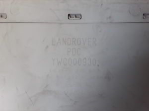 Land Rover Range Rover III (2002–2012) Parking system control unit YWC000930 - 3