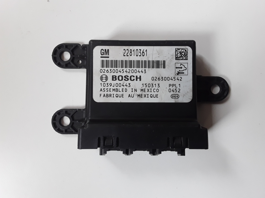 Used Opel Zafira Parking system control unit 22810361