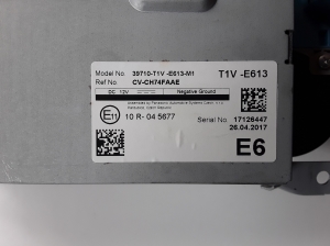 Honda CR-V (2016–2026) Bildschirm 39710T1VE613M1 - 2