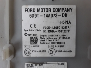 Ford S-MAX (2006–2015) Komfortsteuergerät 6G9T14A073DK - 2
