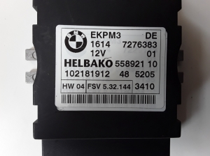 BMW 1 SERIES E81 (2007–2012) Degvielas sūkņa vadības modulis 16147276383 - 3
