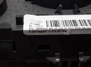 RENAULT Modus (2004–2012) Heater control panel 8200563524 - 3