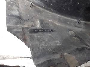 Mercedes Benz ML-Class 164 (2005–2011) Front wheel arch liner, front section A1648840122 - 3