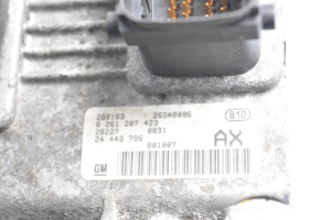 Opel Corsa C (2000–2006) Motorsteuergerät 0261207423 - 4