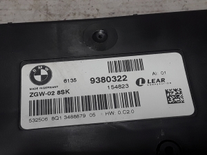 BMW 5 SERIES F11 (2010–2017) Control unit 9380322 - 3