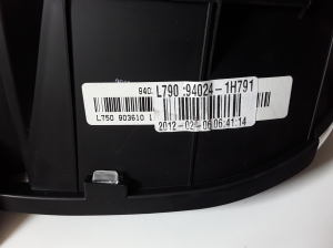 Kia ceed (2006–2012) Kombiinstrument 940241H791 - 2