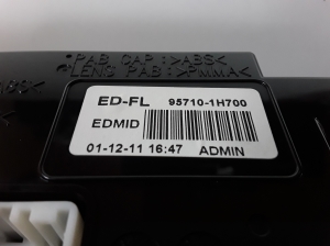 Kia ceed (2006–2012) Bildschirm 957101H700 - 3