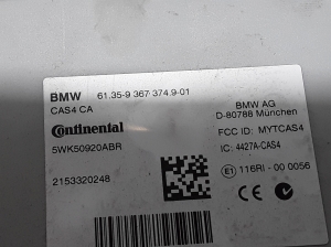 BMW 5 SERIES F11 (2010–2017) Control unit 9367374 - 3