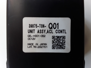 Honda CR-V (2016–2026) Control unit 39875TONQ01 - 2