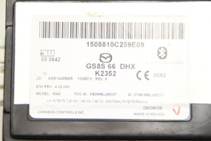 Mazda 6 (2007–2012) Bluetooth module GS8S66DHX - 3