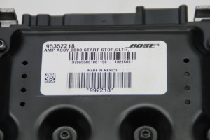 Opel Mokka (2012–2020) Audio amplifier 95352218 - 2