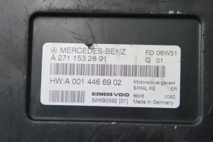 Mercedes Benz CLK-Class 209 (2002–2009) Motorsteuergerät A2710107544 - 2