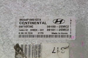 Hyundai Elantra (2010–2015) Motora vadības bloks 391002EMC2 - 3