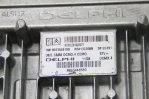 Peugeot 407 (2004–2010) Motorsteuergerät 9665448580 - 2