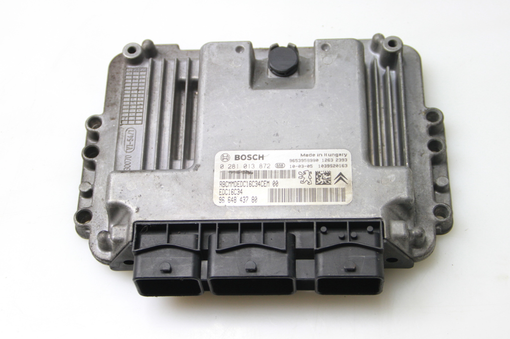PEUGEOT 308 T7 (2007-2015) Μονάδα ελέγχου κινητήρα ECU 9664843780 24704639