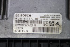 Peugeot 308 (2007–2015) Engine control unit 9664843780 - 2