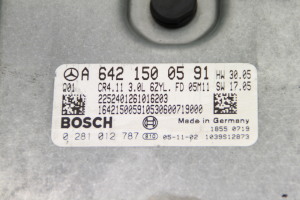 Mercedes Benz E-Class W211 (2002–2009) Motorsteuergerät A6421500591 - 2