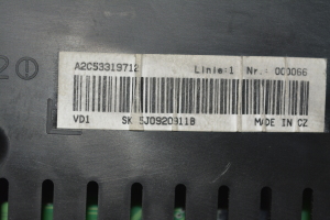 Skoda Fabia MK 1 (1999–2008) Kombiinstrument A2C533109712 - 4