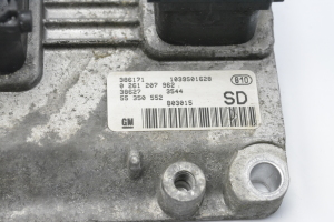 Opel Corsa C (2000–2006) Motorsteuergerät 55350552 - 3