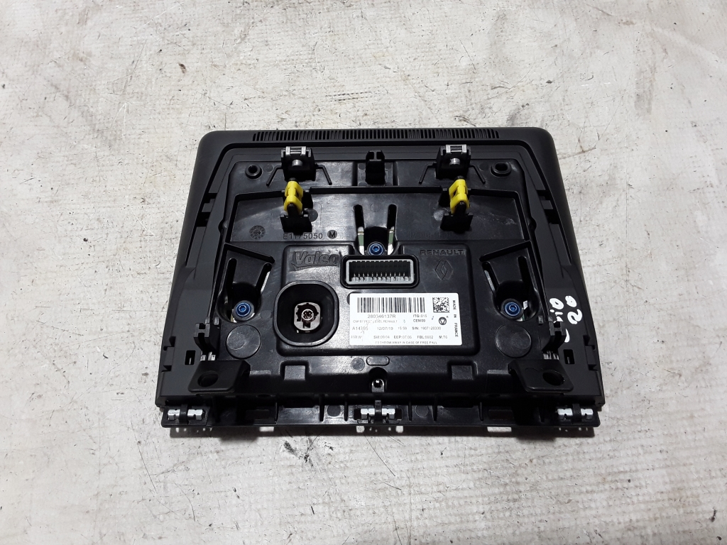 RENAULT Clio 5 generation (2019-2023) Navigation Display 280346137R 20989746