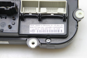 Volkswagen Golf VI (2008–2013) Salona sildītāja vadības panelis 7N0907426AM - 4