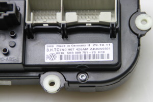 Volkswagen Passat B7 (2010–2014) Heater control panel 7N0907426AM - 2