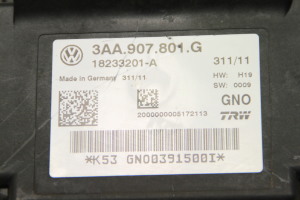 Volkswagen Passat B7 (2010–2014) Steuermodul für elektrische Handbremse 3AA907801G - 3