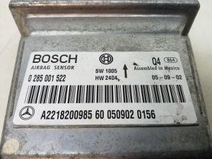 Mercedes Benz S-Class 221 (2005–2013) Turvapadja moodul A2218200985 - 3