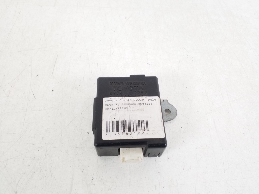 Used TOYOTA Corolla Central locking control unit 89741-12290