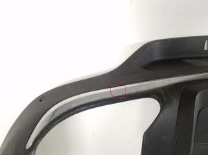 Mercedes Benz GLC-Class 253 (2015–2019) Heckstoßstangen Unterspoiler A2538858400 - 5
