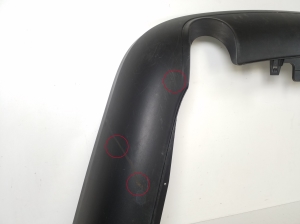 Volkswagen Passat B6 (2005–2010) Heckstoßstangen Unterspoiler 3C9807521 - 5