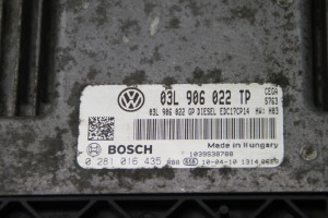 Seat Leon (2005–2012) Engine control unit 03L906022TP - 2