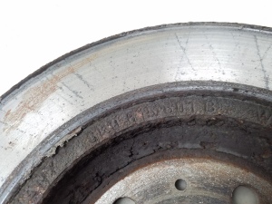  Rear brake disc 