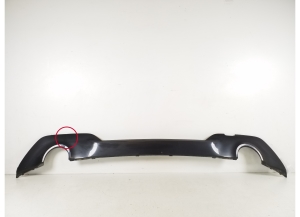 Rear bumper lower spoiler - 51128069390