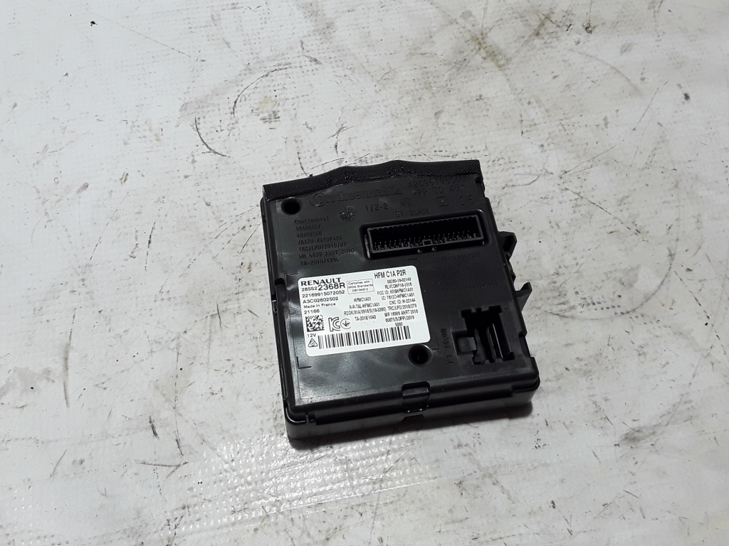 RENAULT Zoe 1 generation (2012-2023) Other Control Units 285S22368R 20995395