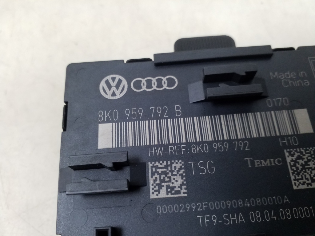 AUDI A4 B8/8K (2011-2016) Front høyre dørkontrollenhet 8K0959792B 24958223