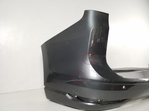 Volkswagen Caddy IV (2015–2020) Heckstoßstange 2K7807421A - 3