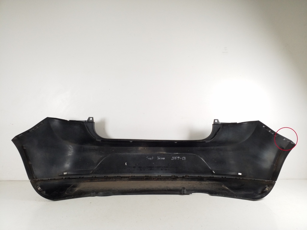 SEAT Ibiza 4 generation (2008-2017) Aizmugurējais buferis 6J4807421 21438021