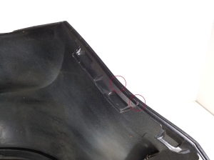 Seat Ibiza 6J5,6P1 (2008–2017) Aizmugurējais bamperis 6J4807421 - 4
