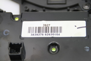 Chevrolet Cruze (2009–2015) Heizungsbedienteil 3839278 - 3