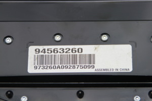 Chevrolet Cruze (2009–2015) Radio control switch 94563260 - 4
