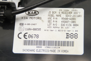 Kia ceed (2012–2018) Komfortsteuergerät 95400A2881 - 2