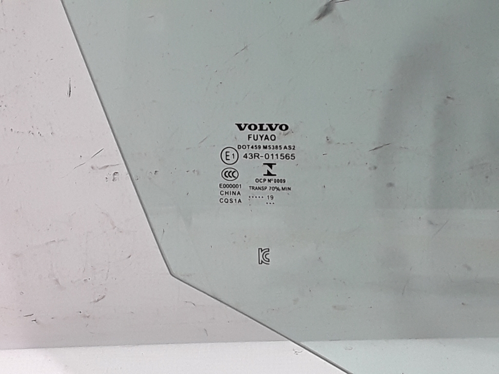 VOLVO V60 2 generation (2018-2023) Front Right Door Glass 31468110 20996188