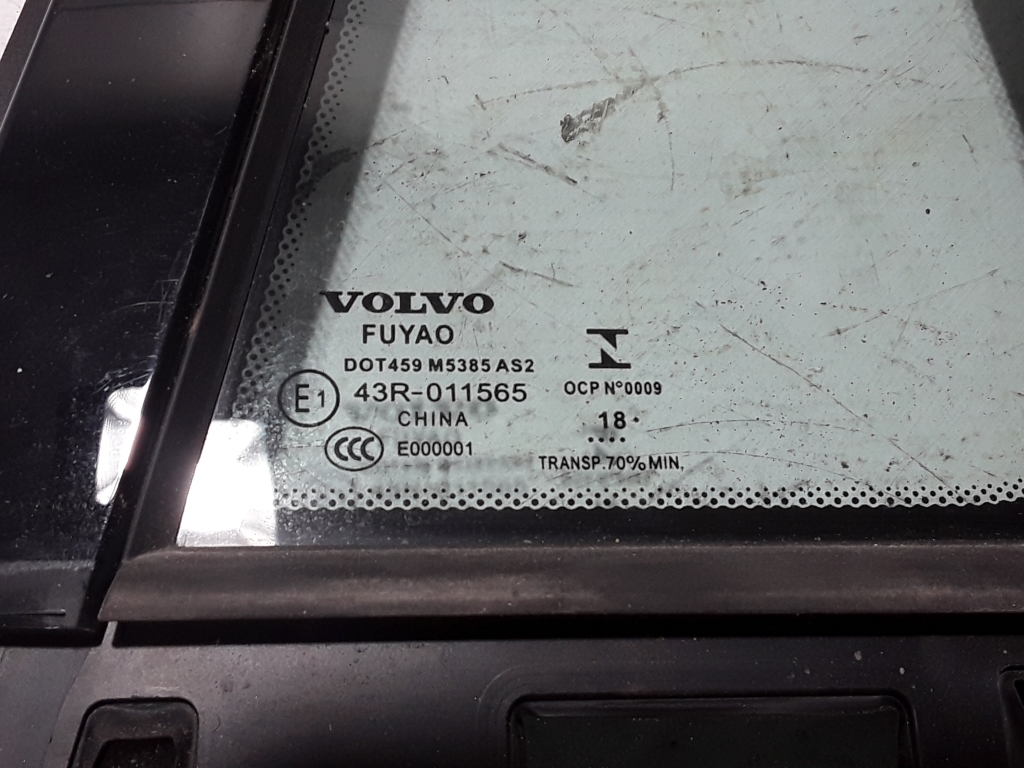 VOLVO V60 2 generation (2018-2023) Rear Left Door Window 31442968 20996186