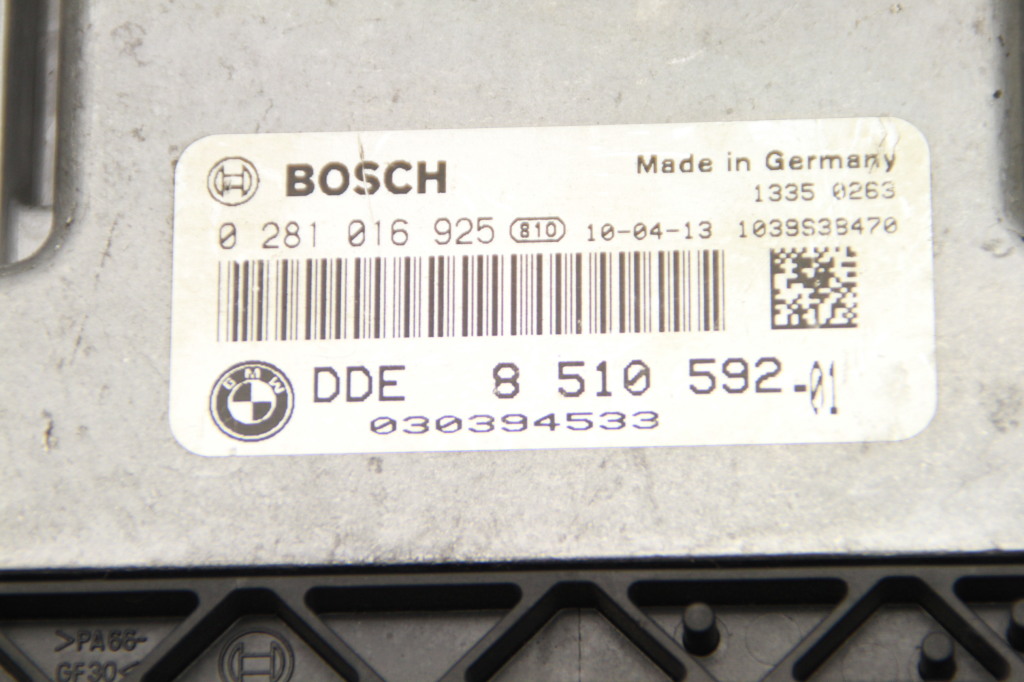 BMW 3 Series E90/E91/E92/E93 (2004-2013) Engine Control Unit ECU 8510592 24785394