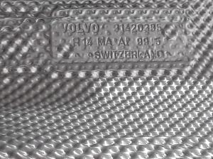 VOLVO V60 (2018–2026) Hitzeschutzblech Schalldämpfer 31420335 - 2