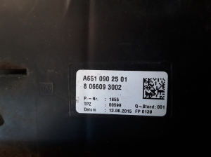Mercedes Benz C-Class 205 (2014–2021) Luftfiltergehäuse A6510902501 - 3
